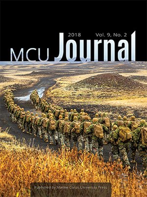 cover image of Marine Corps University Journal, Volume 9, Number 2